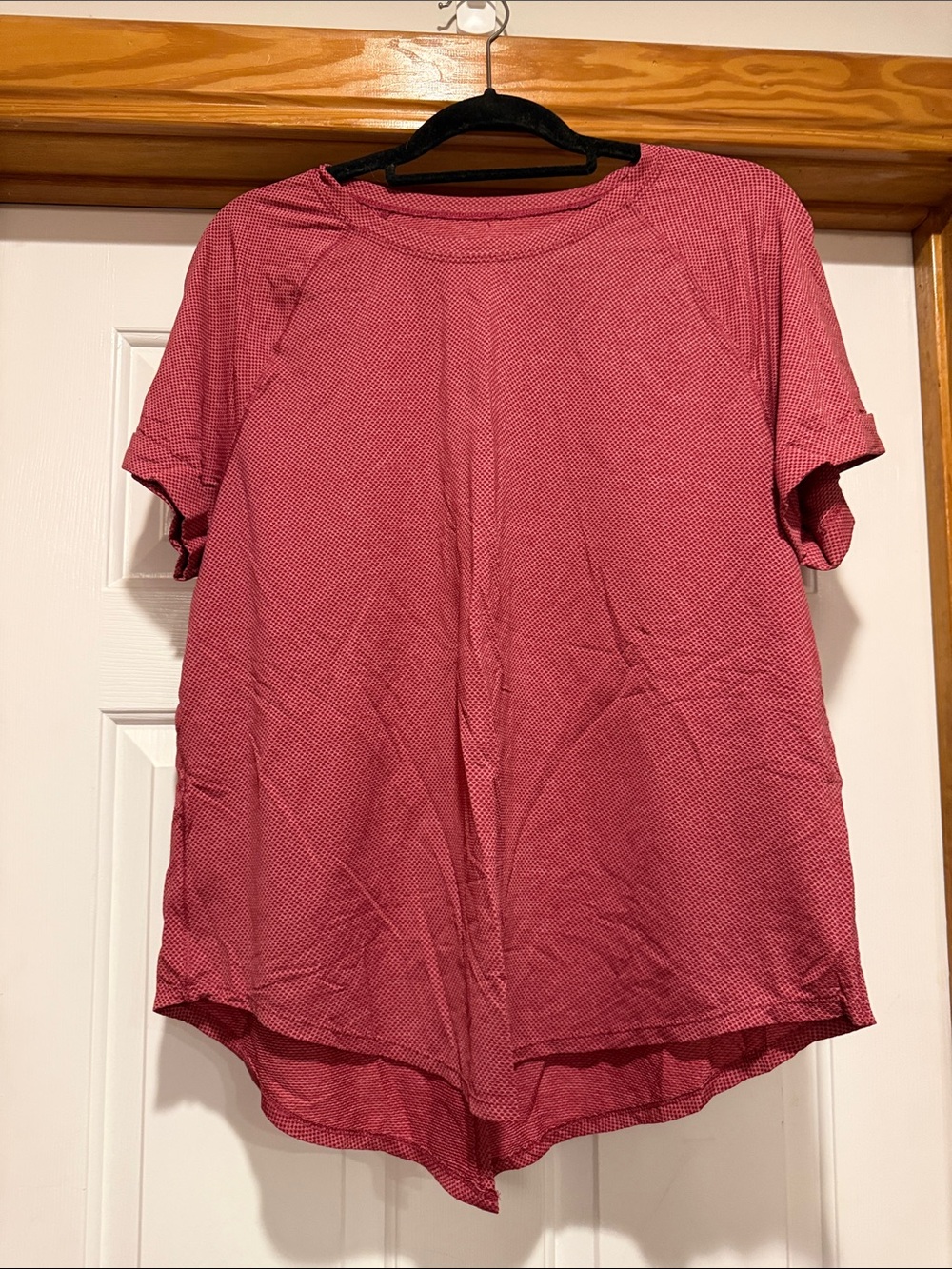 Athletic Works Pink Short Sleeve Knit Tee
